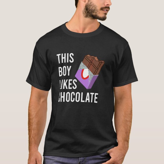 Saying Cocoa  Chocolate Fan T-Shirt (Front)