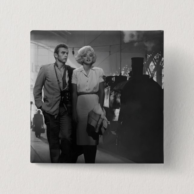 Saying Farewell 15 Cm Square Badge (Front)