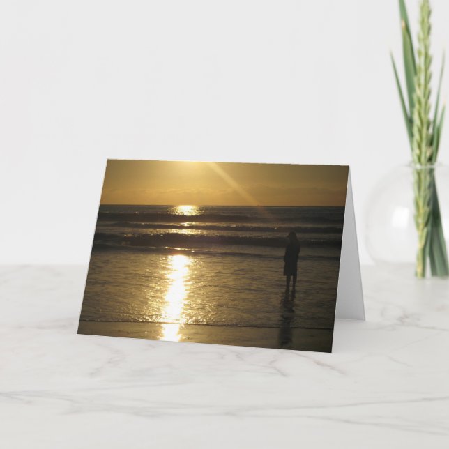 Saying Goodbye Card (blank inside) (Front)