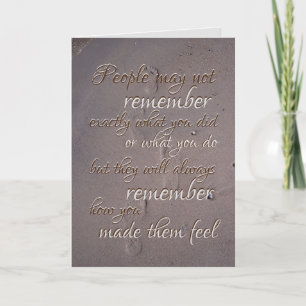 Saying Goodbye to CoWorker Friends Family Card