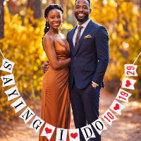 SAYING I DO: PERSONALIZED WEDDING DATE