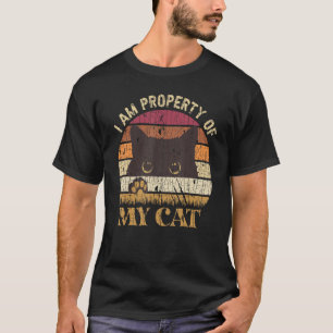 Saying Meme Cute Black Cat Mom Kitten Lady Dad T-Shirt