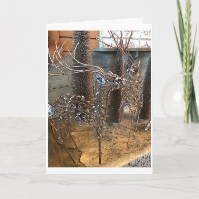 SAYING "MERRY CHRISTMAS" TO "YOU" IS SPECIAL HOLIDAY CARD (Front)