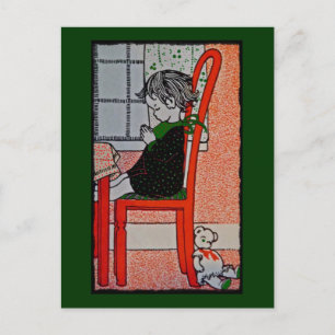 Saying Prayers Postcard