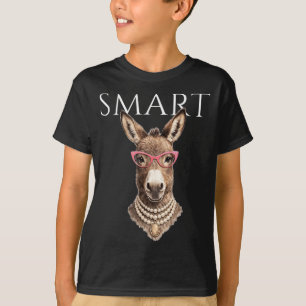 Saying Quote Glasses Smart Royal Summer Trendy T-Shirt