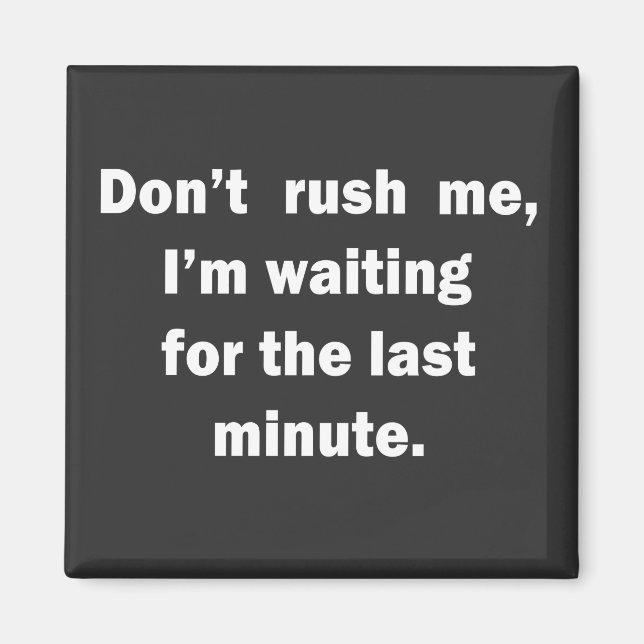 sayings quotes words humour sarcasti funny magnet (Front)