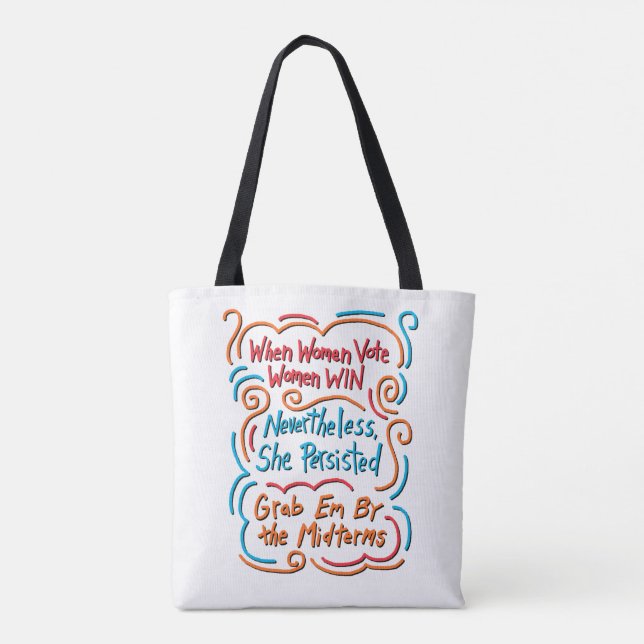 Sayings tote bag (Back)