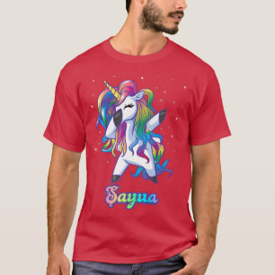 SAYUA Unicorn Gifts For Girls Birthday Gifts For W T-Shirt