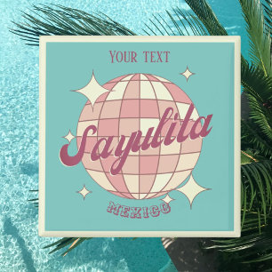 Sayulita Mexico Retro Vintage Party decoration Magnet