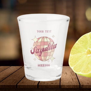 Sayulita Mexico Retro Vintage Party souvenir Shot Glass