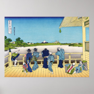 Sazai Hall of the Five Hundred Arhat Temple Poster