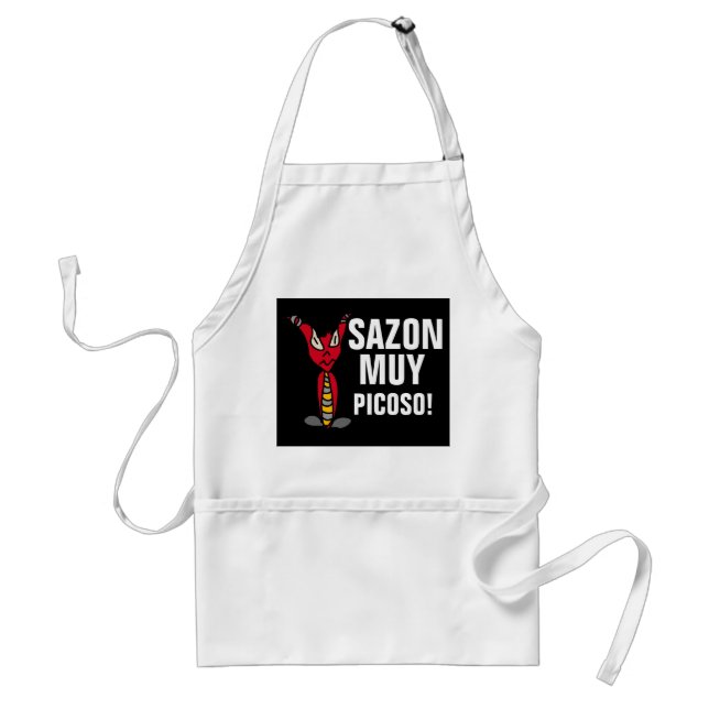 SAZON MUY PICOSO. APRON (Front)