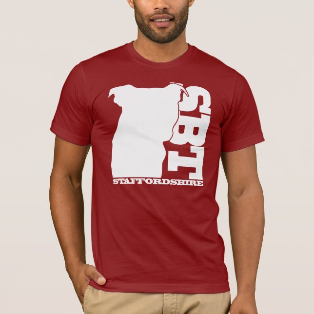 SBT Graphic Tee - Staffordshire Bull Terrier (Front)