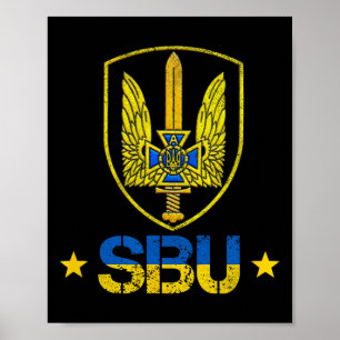 Sbu Ukraine Alpha Group Special Forces Spetsnaz 1  Poster