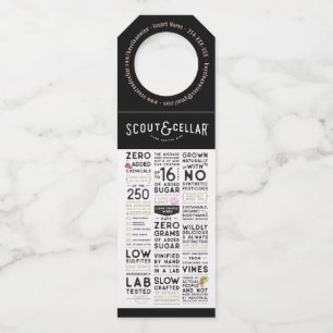 SC Business Card Wine Bottle Tag