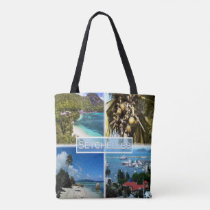 SC Seychelles - Beach Resort - Lodoicea Maldivica Tote Bag