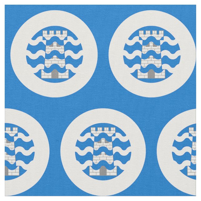 SCA Bard's Keep Populace Badge Fabric (Close Up)