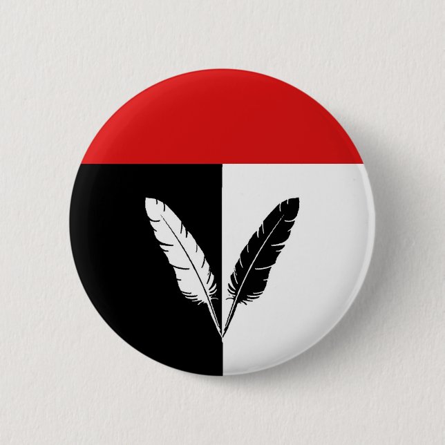 SCA Chronicler 6 Cm Round Badge (Front)