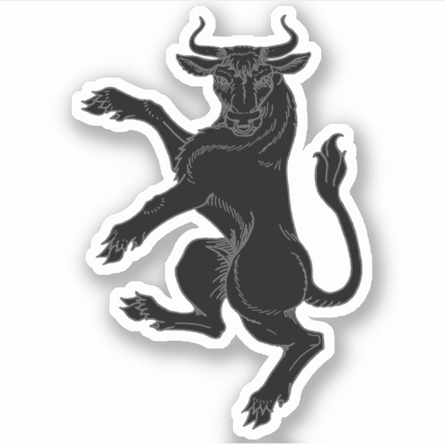 SCA Cluain Custom-Cut Vinyl Sticker (Front)