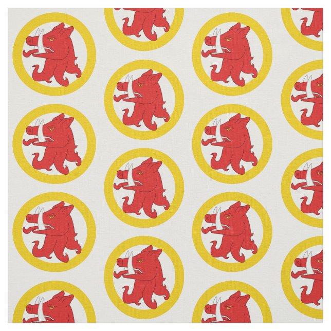 SCA Coeur d'Ennui Populace Badge Fabric (Swatch)