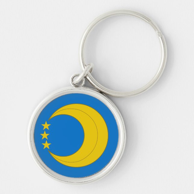 SCA Crescent Moon Keychain (Front)