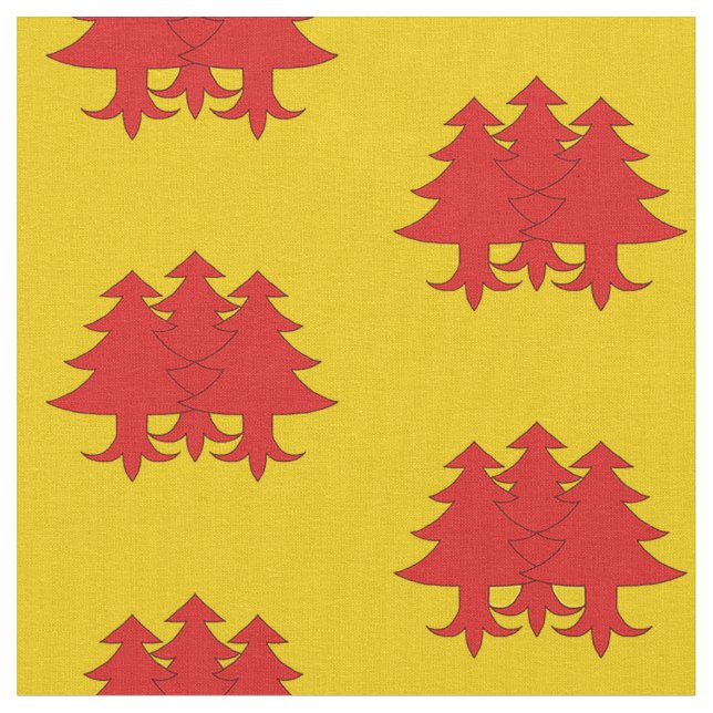 SCA Drachenwald Populace Badge Fabric (Close Up)