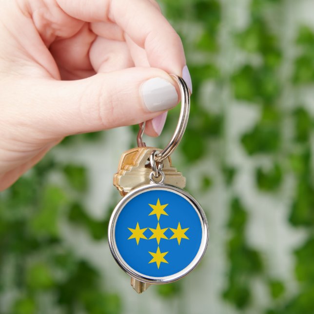 SCA East Kingdom Southern Army Keychain (Hand)