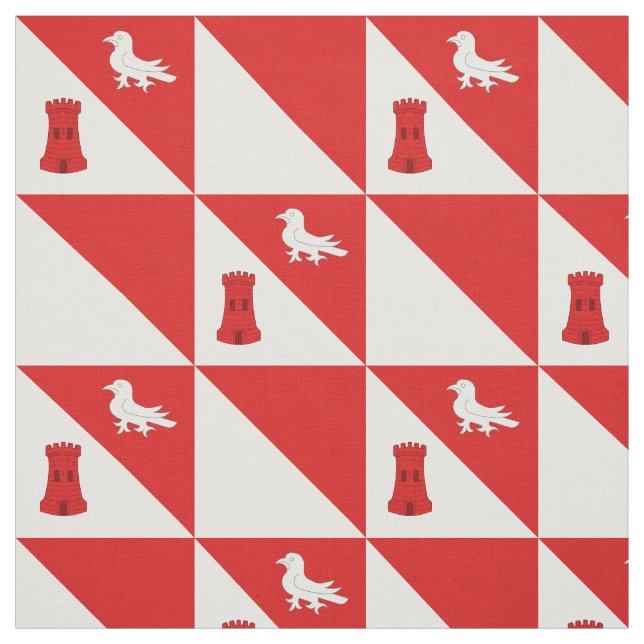 SCA Gallavally Populace Badge Fabric (Swatch)