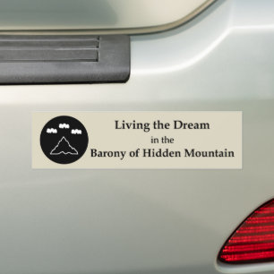 SCA Hidden Mountain Bumper Sticker