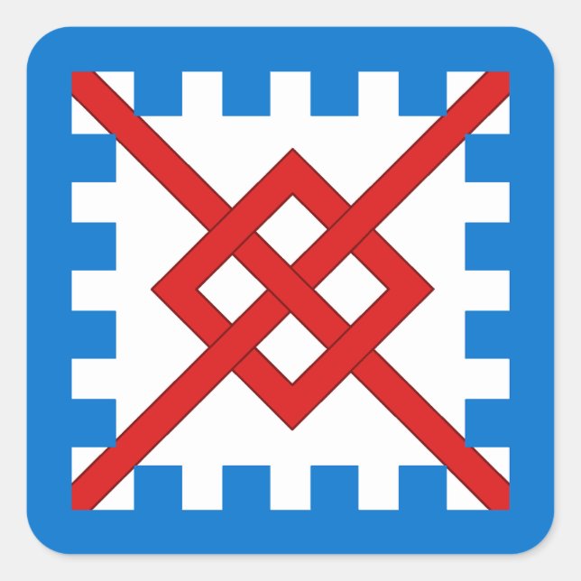 SCA Innilgard Populace Badge Square Sticker (Front)