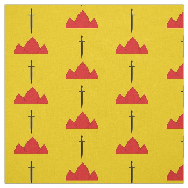 SCA Isenfir Populace Badge Fabric (Swatch)