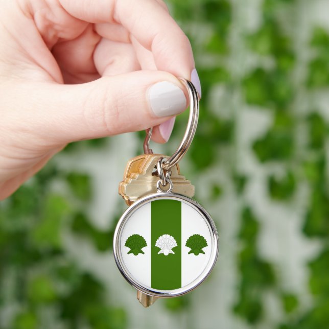 SCA Lagerdamm Round, Small (1.44") Keychain (Hand)