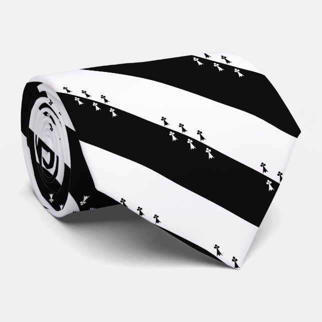 SCA Loch Salann Populace Badge Tie (Rolled)