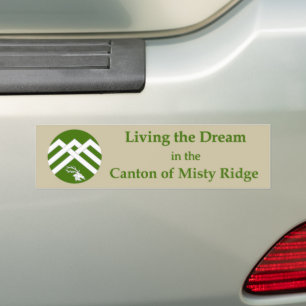SCA Misty Ridge Bumper Sticker
