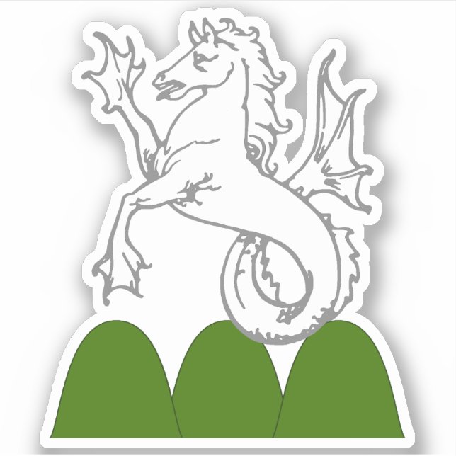 SCA Mountain Freehold Custom-Cut Vinyl Sticker (Front)