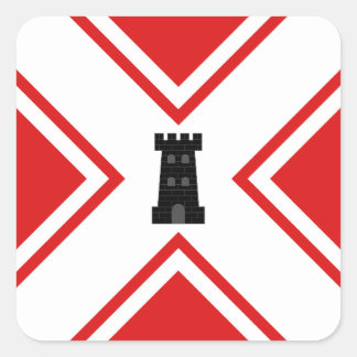 SCA Northkeep Populace Badge Square Sticker