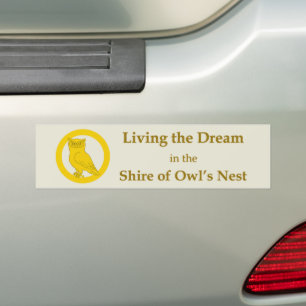 SCA Owl's Nest Bumper Sticker