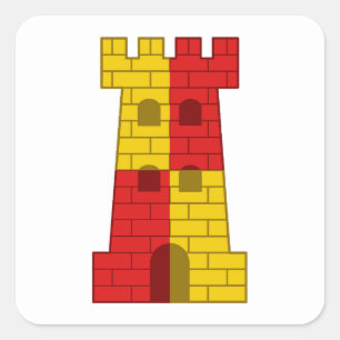 SCA Rokkehealdan Populace Badge Square Sticker