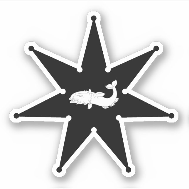 SCA Smoking Rocks Vinyl Sticker (Front)