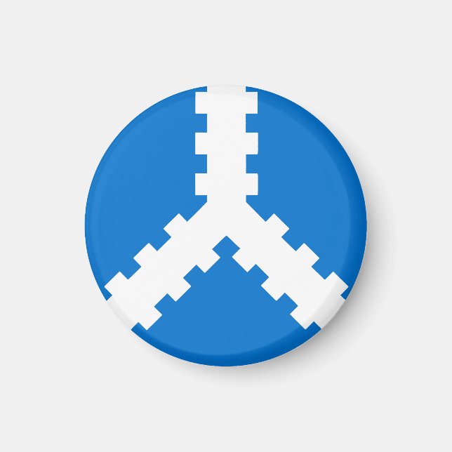 SCA Twin Moons Magnet (Front)