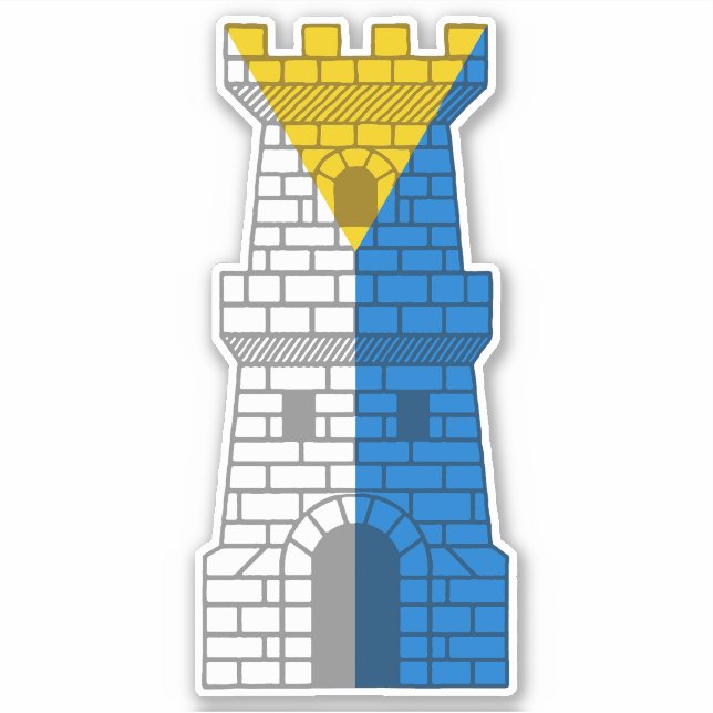 SCA Wastekeep Custom-Cut Vinyl Sticker (Front)