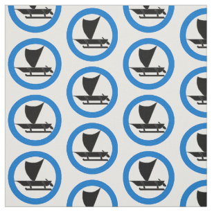 SCA Western Seas Populace Badge Fabric