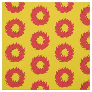 SCA Wiesenfeuer Populace Badge Fabric