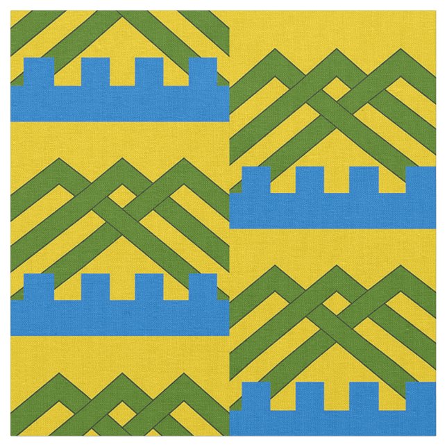 SCA Wyldewode Populace Badge Fabric (Close Up)