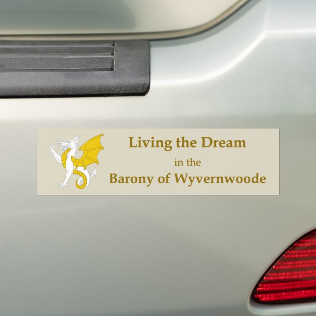 SCA Wyvernwoode Bumper Sticker (On Car)