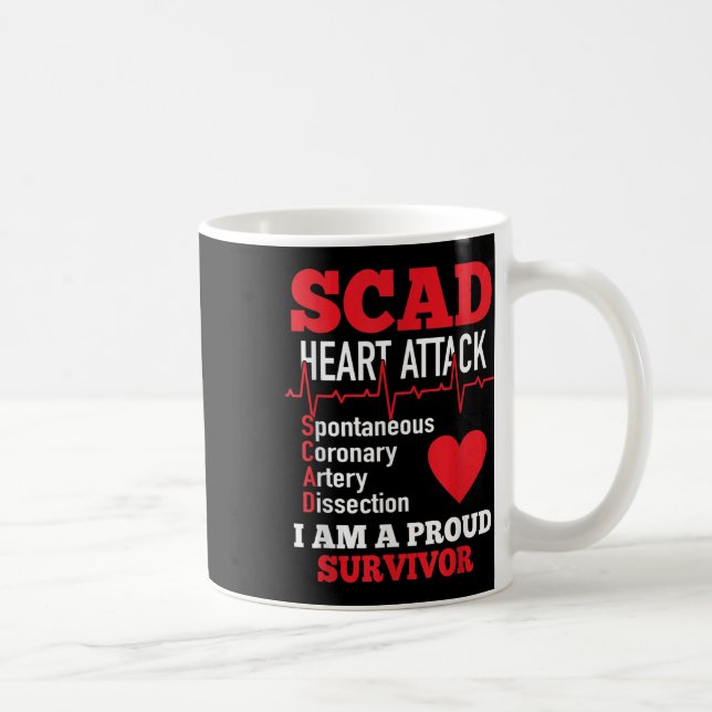 Scad Heart Attack Spontaneous Coronary Artery Diss Coffee Mug (Right)