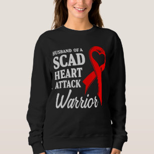 SCAD Heart Attack Survivor Life Future US Warrior Sweatshirt