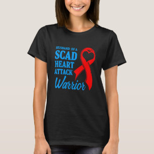 SCAD Heart Attack Survivor Life Future US Warrior T-Shirt