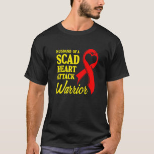 SCAD Heart Attack Survivor Life Future US Warrior T-Shirt