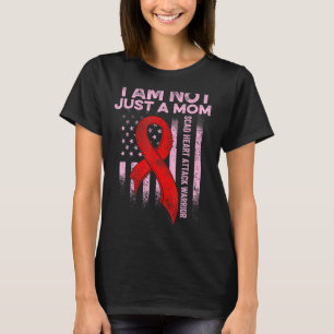 Scad Heart Attack Survivor Therapy Warrior Awarene T-Shirt